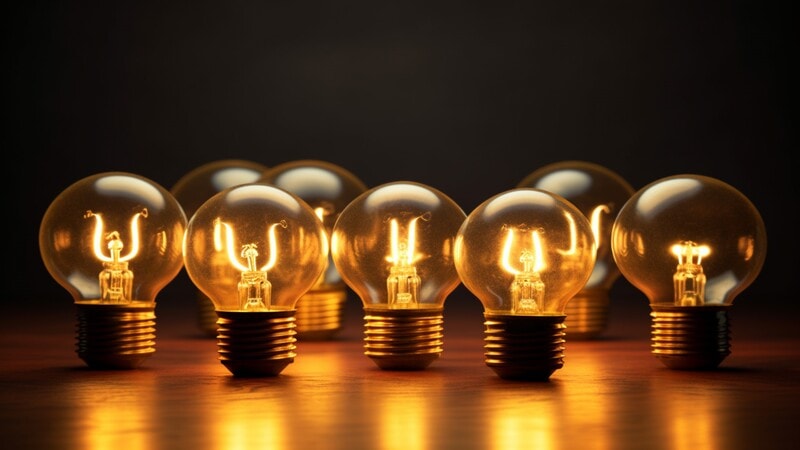  E14 bulbs with small screw bases