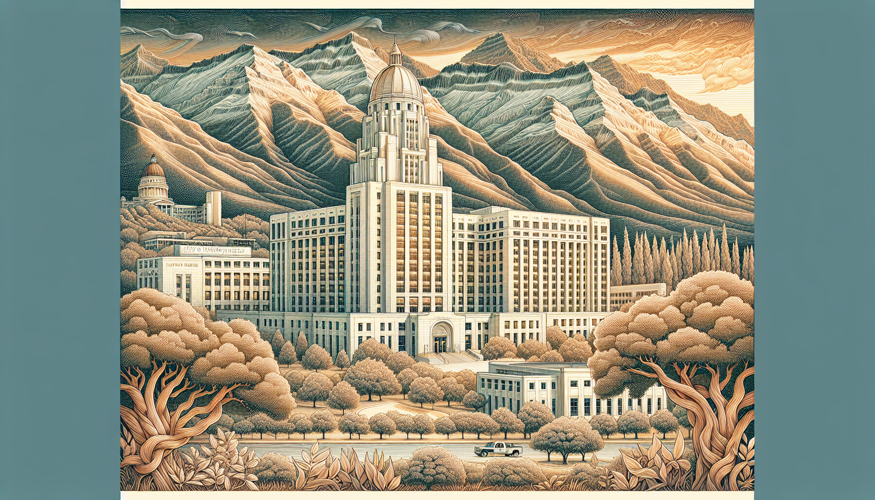 ARUP Laboratories building in Utah