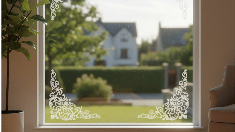 Highlight Windows With Corner or Border Appliques