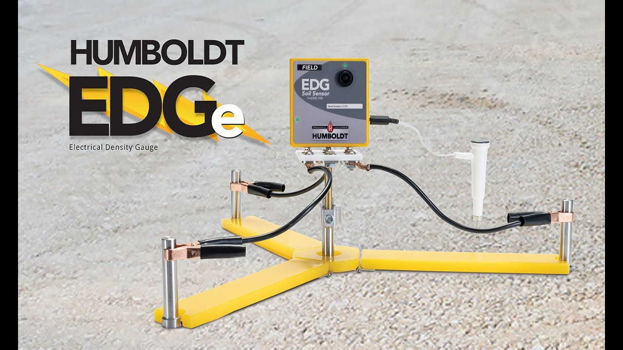 Humboldt's EDGe - an advanced electrical density gauge for accurate measurements of soil density and moisture content