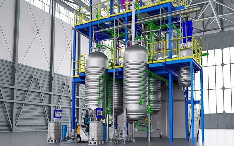 polyester resin production process