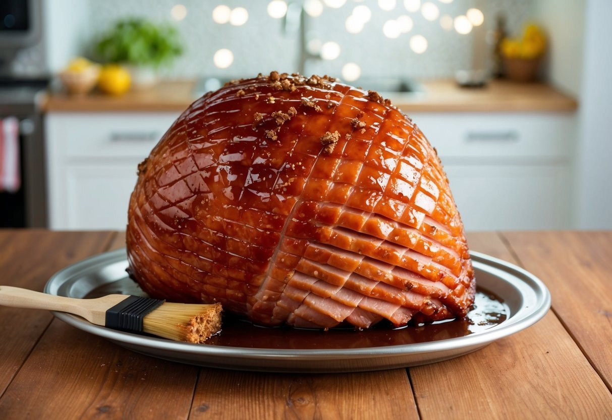 10 Uses For Melted Brown Sugar, Glazed Ham