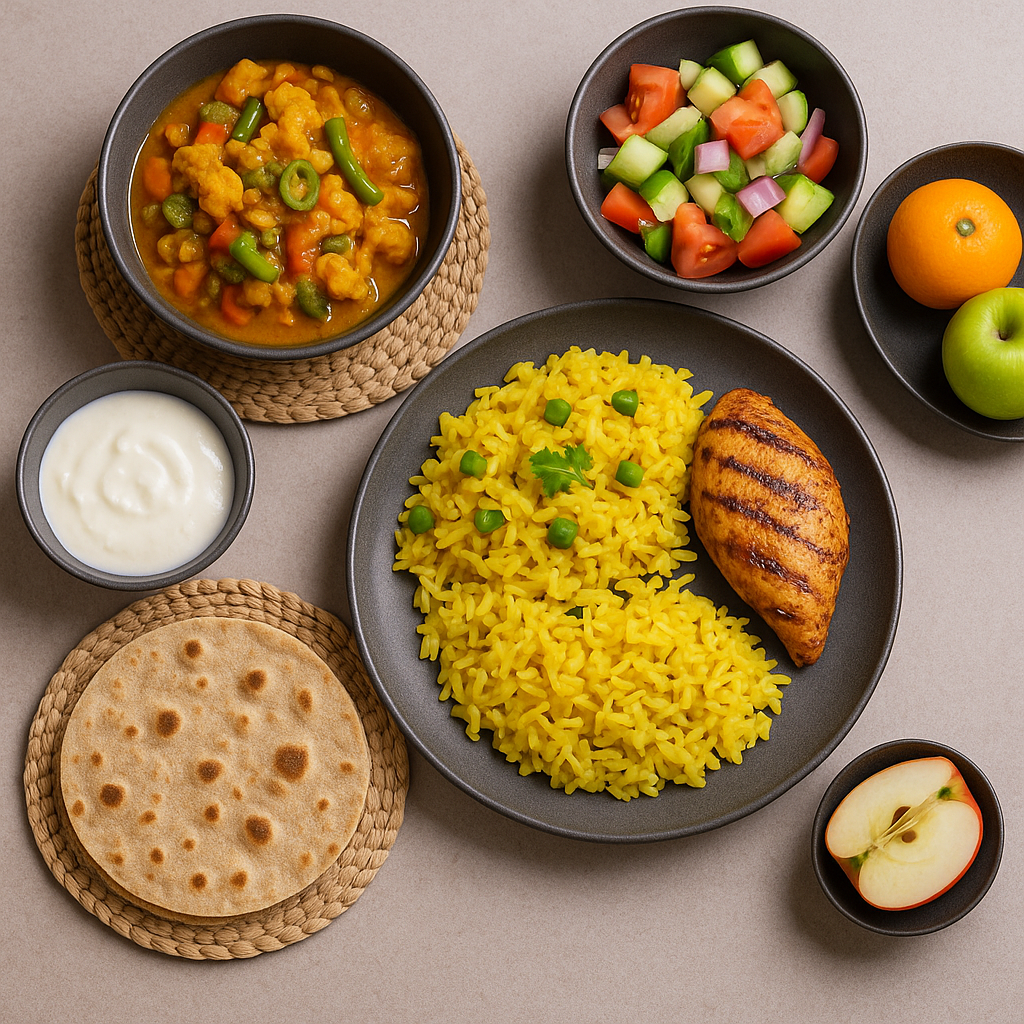 7-Day Indian 1,400 Calorie Balanced Diet Plan for Weight Loss Success