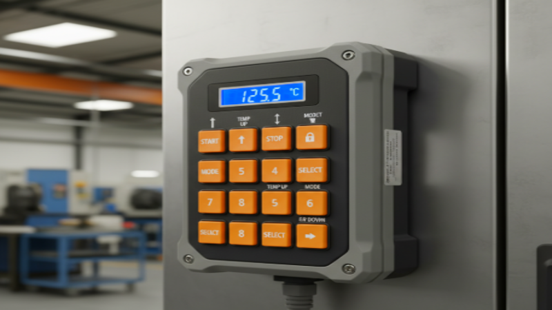 Keypad in an industry