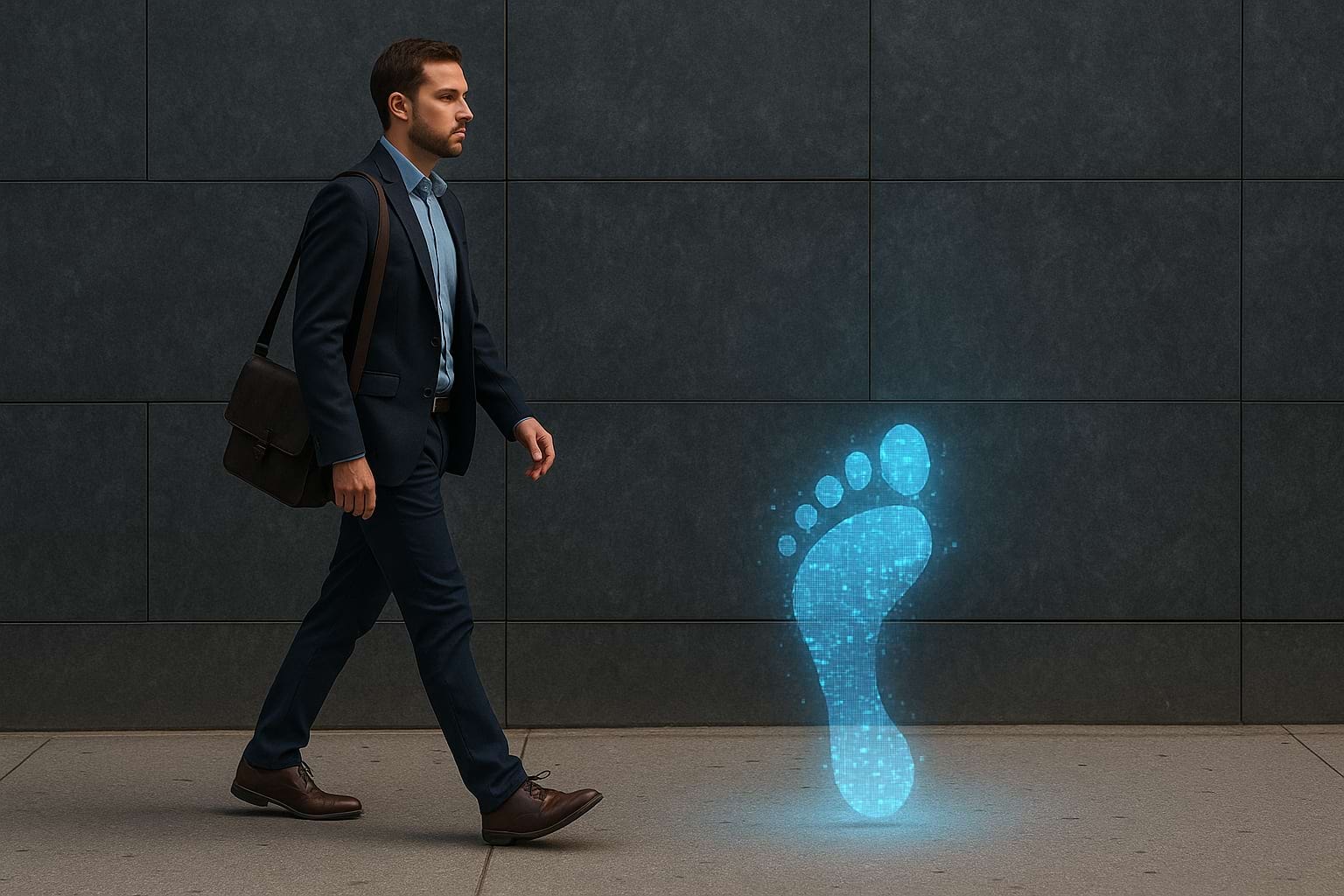 Digital footprint elements showing how long-term online content and search visibility influence personal reputation.