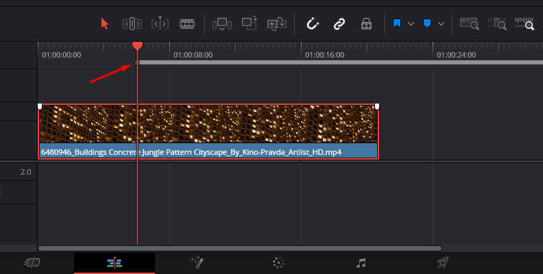 how to loop a video in davinci resolve