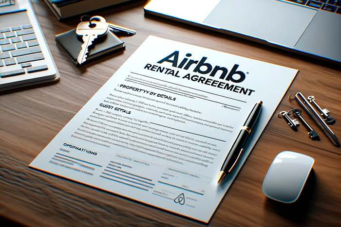 An example of an Airbnb rental agreement