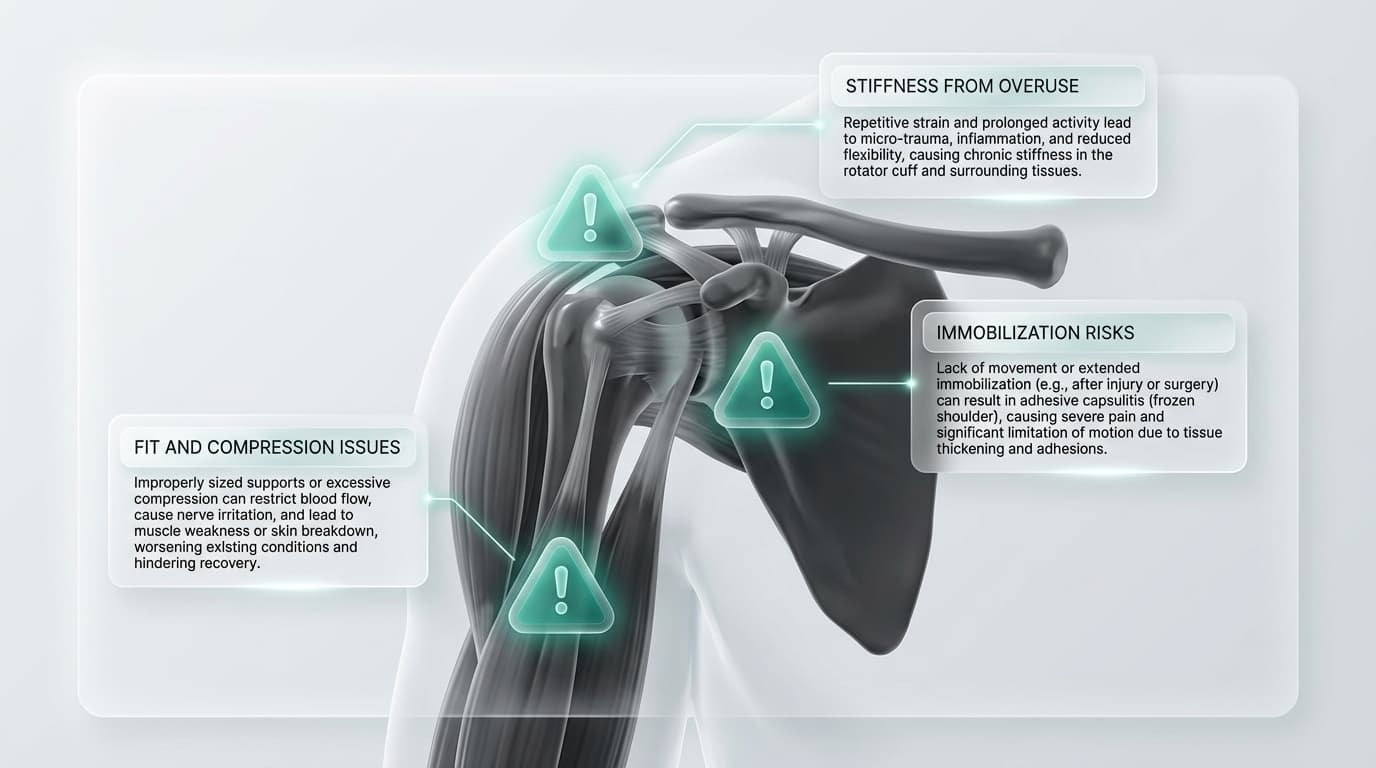 Risks and Limitations of a shoulder brace