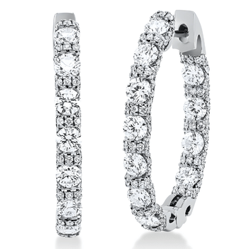 Aukštos kokybės auskarai su deimantais – rinkutės iš balto aukso – fashiongold.lt