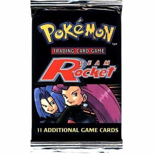 Pokémon trading card game Team Rocket card pack