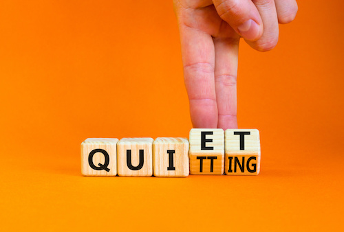 Quiet quitting refers to people who stop working, partially or completely, but without notifying their employer.