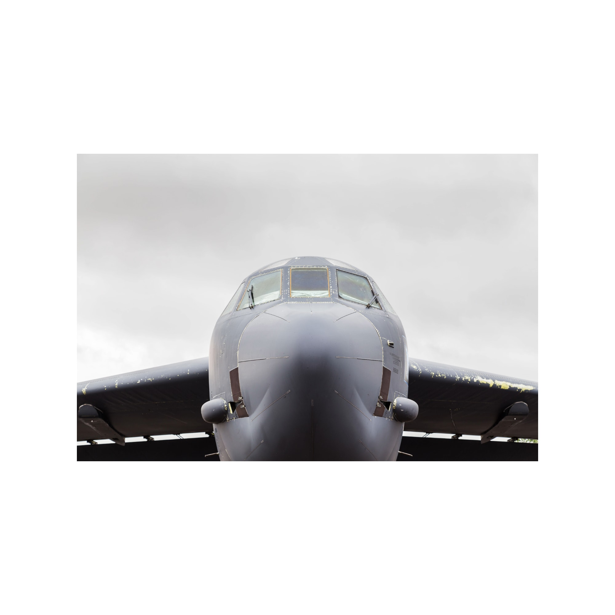 The boeing military plane can carry conventional bombs as well as gravity bombs