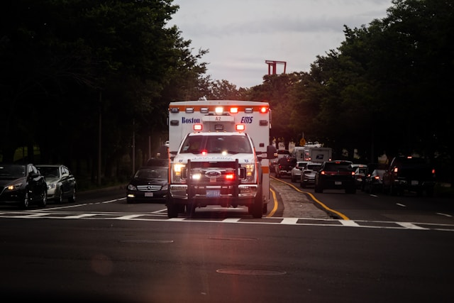 With the latest equipment on board, emergency vehicles race against time, harnessing speed as a critical ally in saving lives.