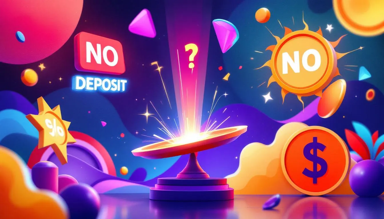 An illustration showing the disadvantages of no deposit bonuses.