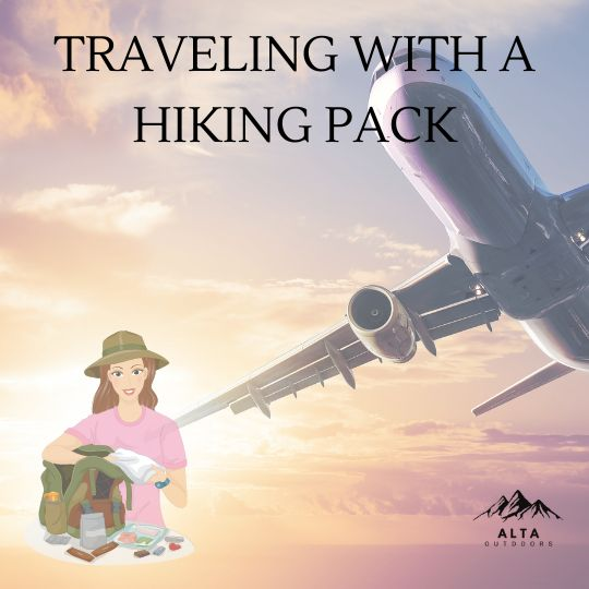 Hiking backpack airline online carry on