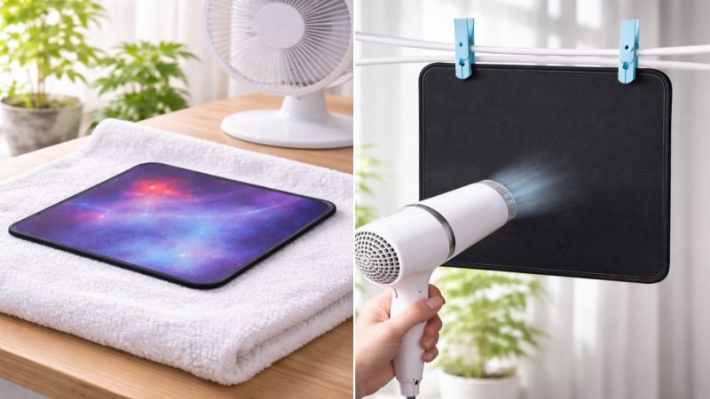 How to Dry a Mouse Pad Properly