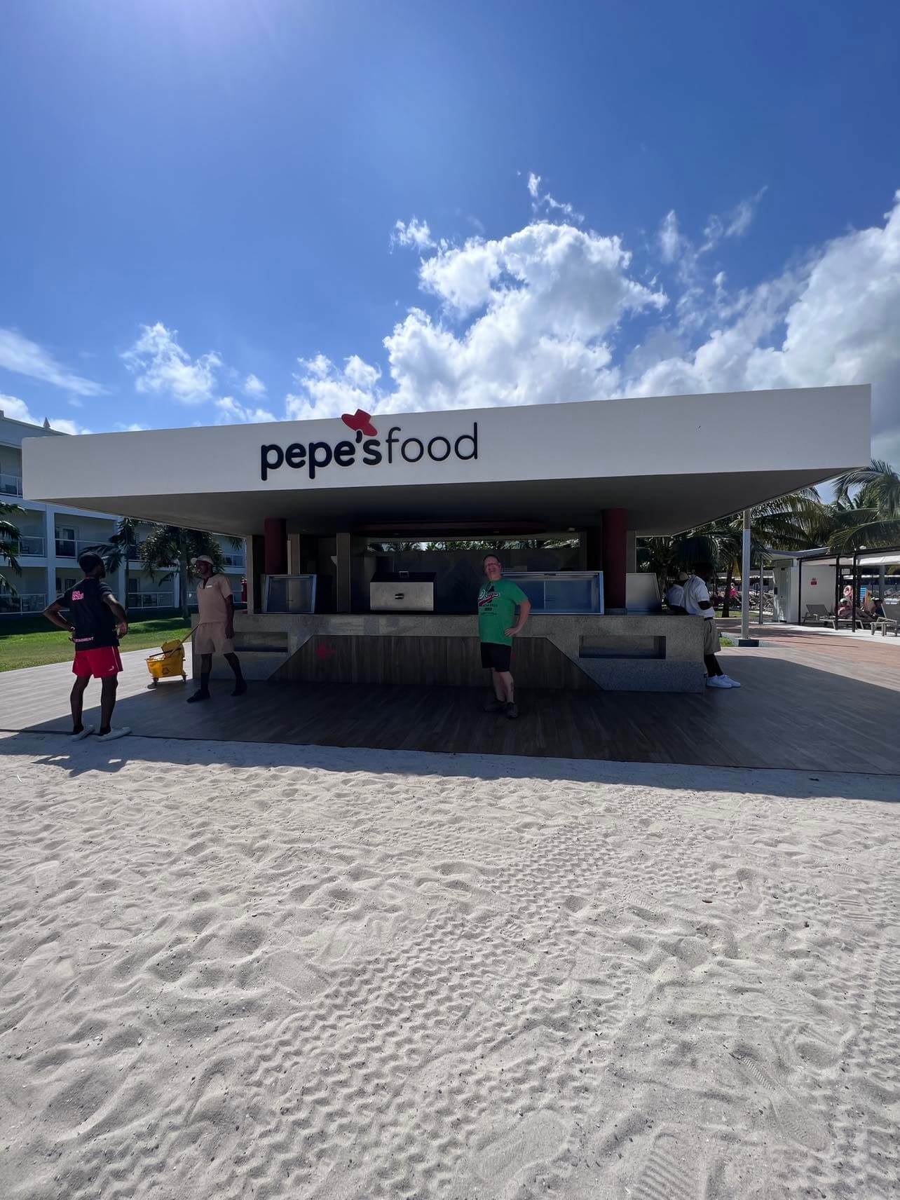 pepe's food at Riu Montego Bay resort