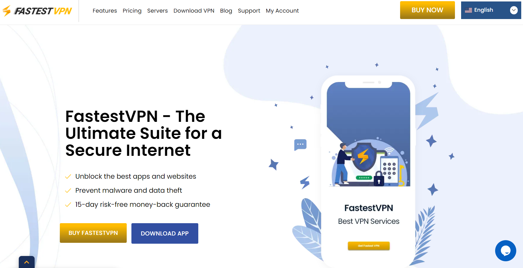 FastestVPN Homepage