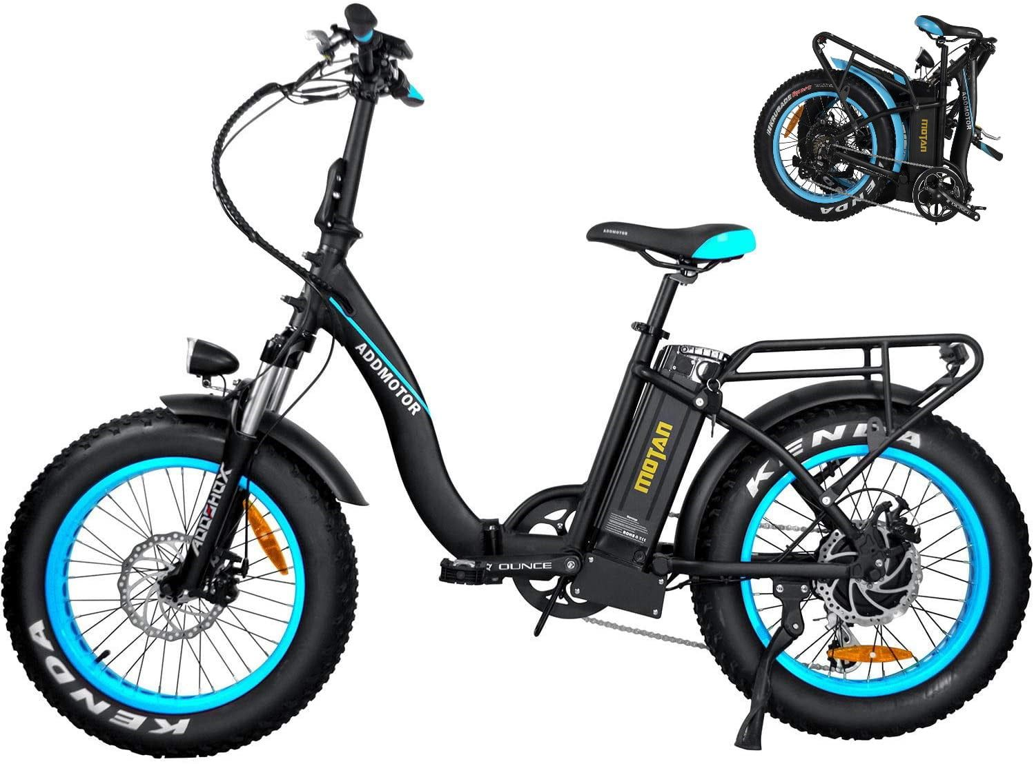 folding electric bike with step through frame