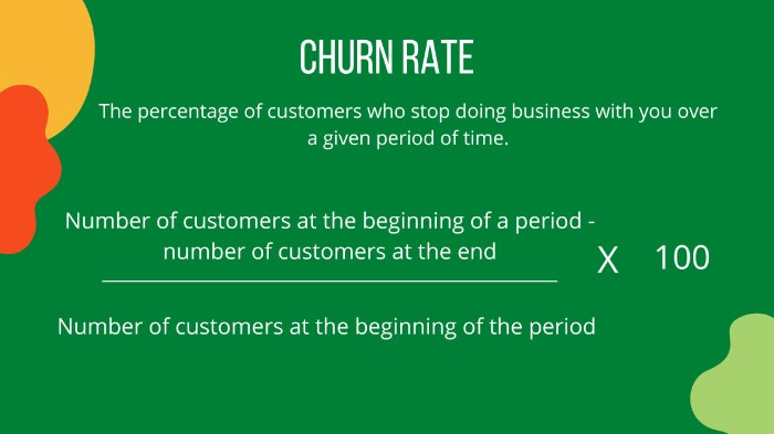 churn rate formula to improve customer retention 