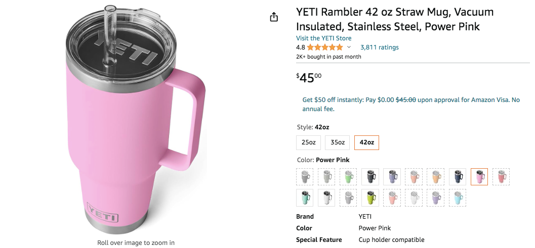 yeti amazon listing protected by law enforcement agencies against criminal activities