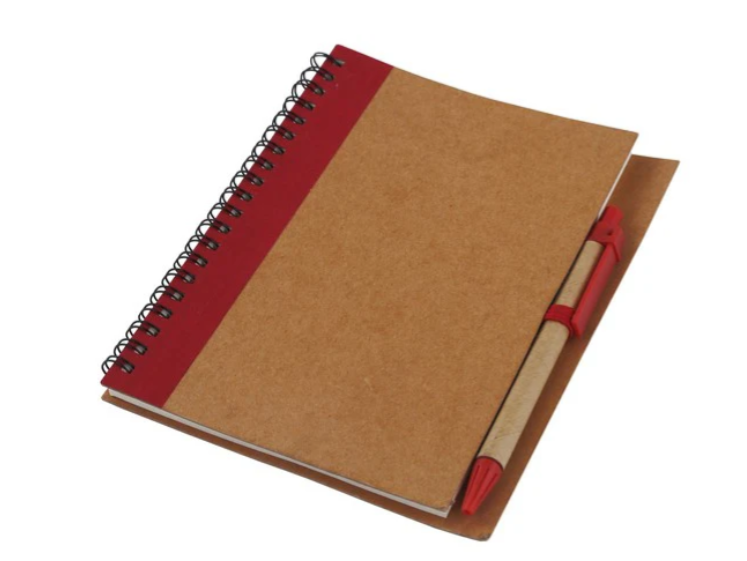 RECYCLE NOTEBOOK & PEN - personalised diary - price - track - note - gadgets - memories