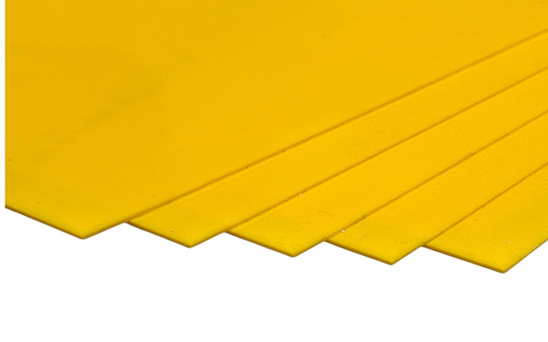 Orange HDPE Plastic Sheet