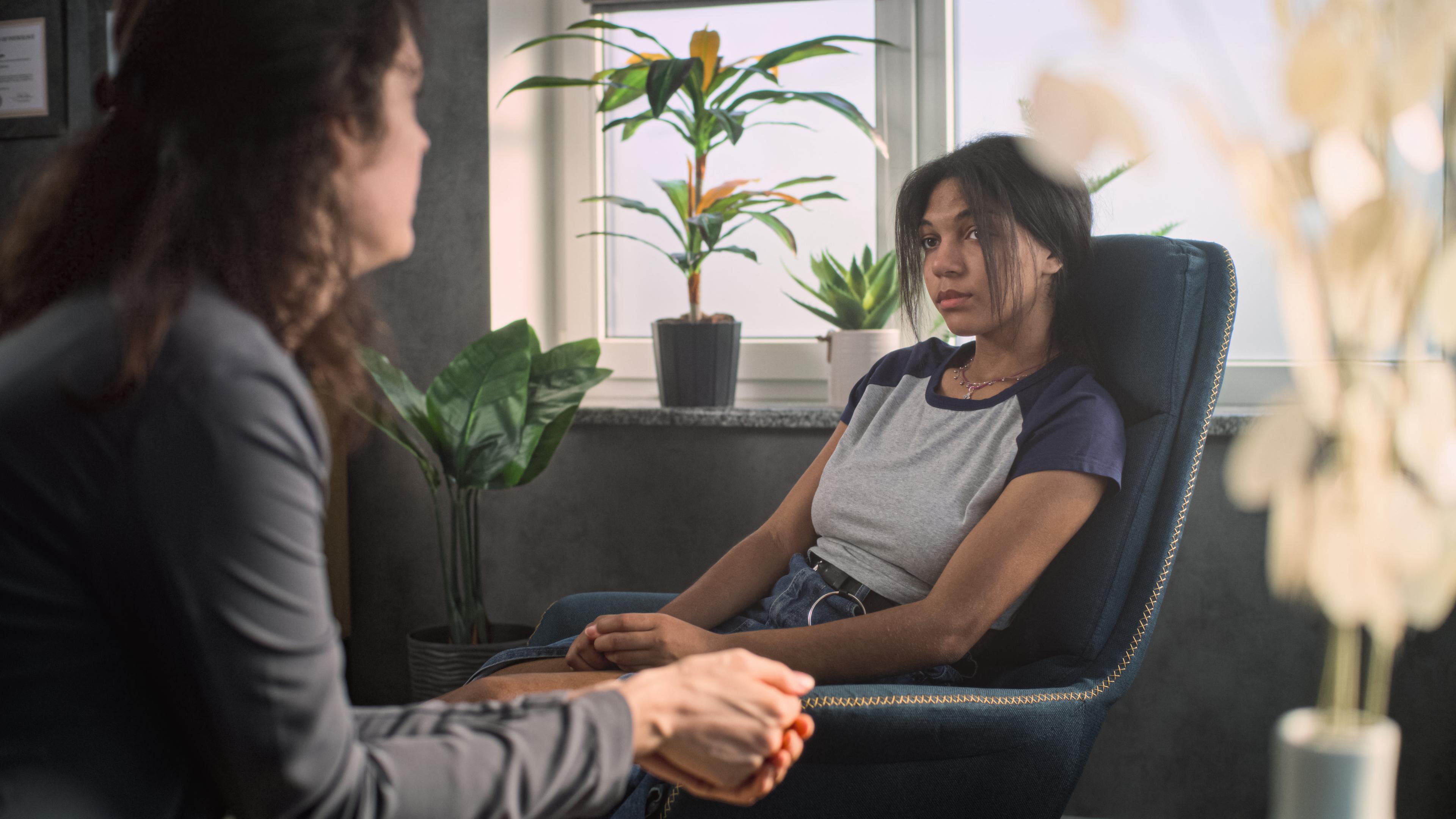 A teen received mental health care treatment