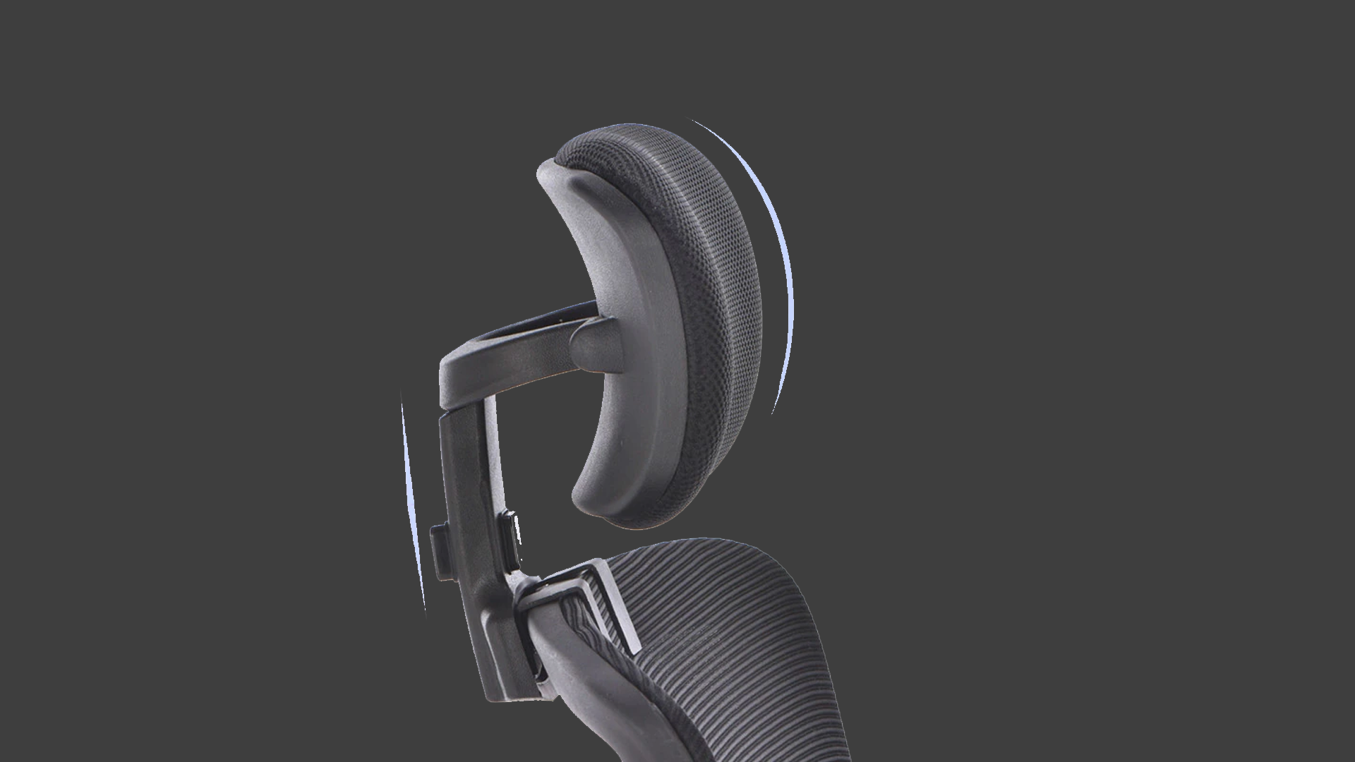 Regular office chairs with contoured ergonomic design lumbar pillow, fixed headrest