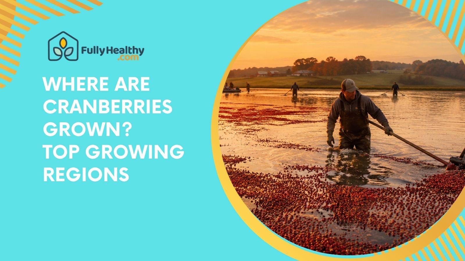 Where Are Cranberries Grown? Top Growing Regions