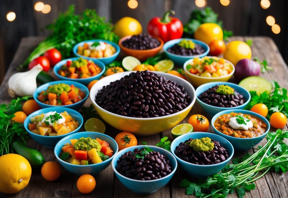 Vegan Meals Using Black Beans