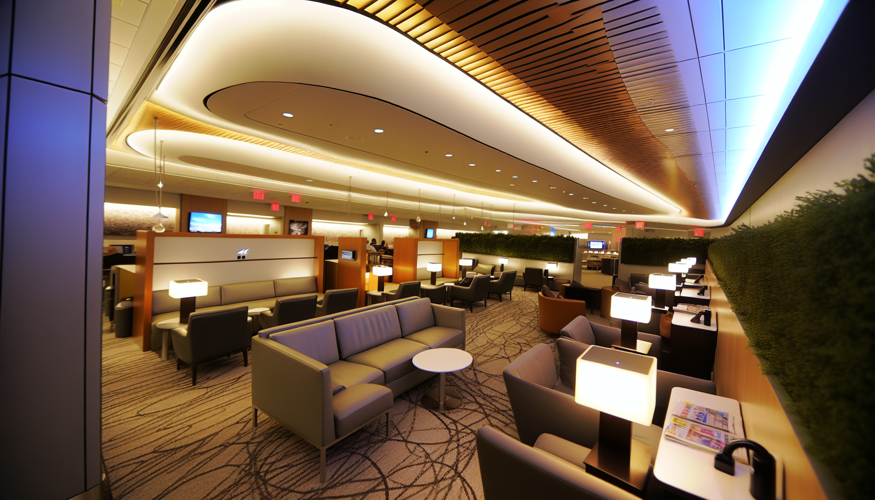 Alaska Lounge at JFK Terminal 7