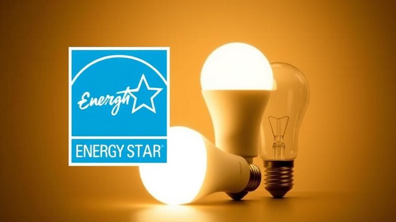 Energy star certified light bulbs