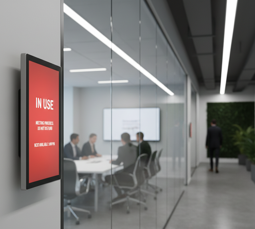 10 Best Signs for Conference Rooms Every Office Needs 3 meeting room in use sign