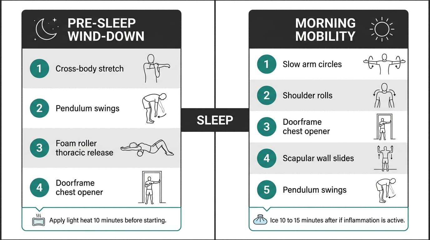 Pre-Sleep and Morning Routines That Actually Help