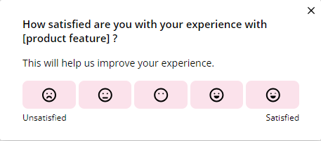 survey built with Userpilot