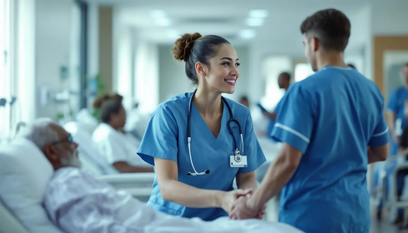 A CNA exploring career development and training opportunities.