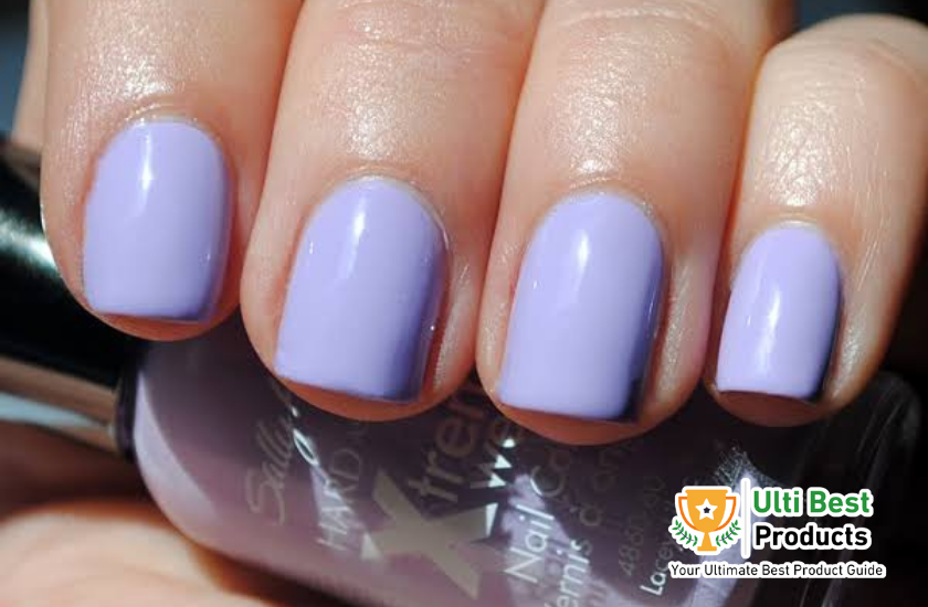 Lavender Polish  in a post about Best Nail Colors For Pale Skin