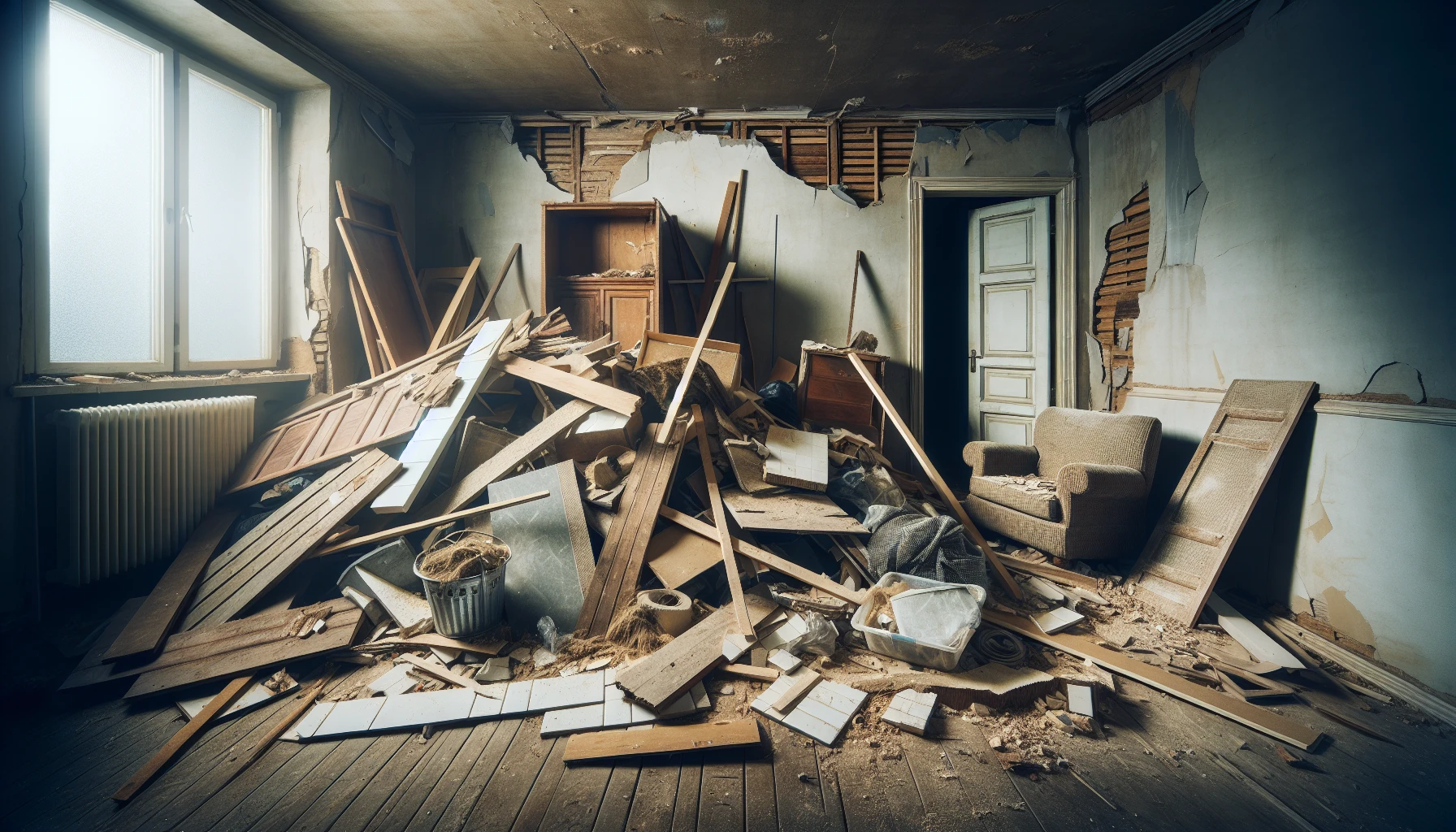 Professional junk removal services for home renovations, office cleanouts, estate cleanouts, and preparing for a move