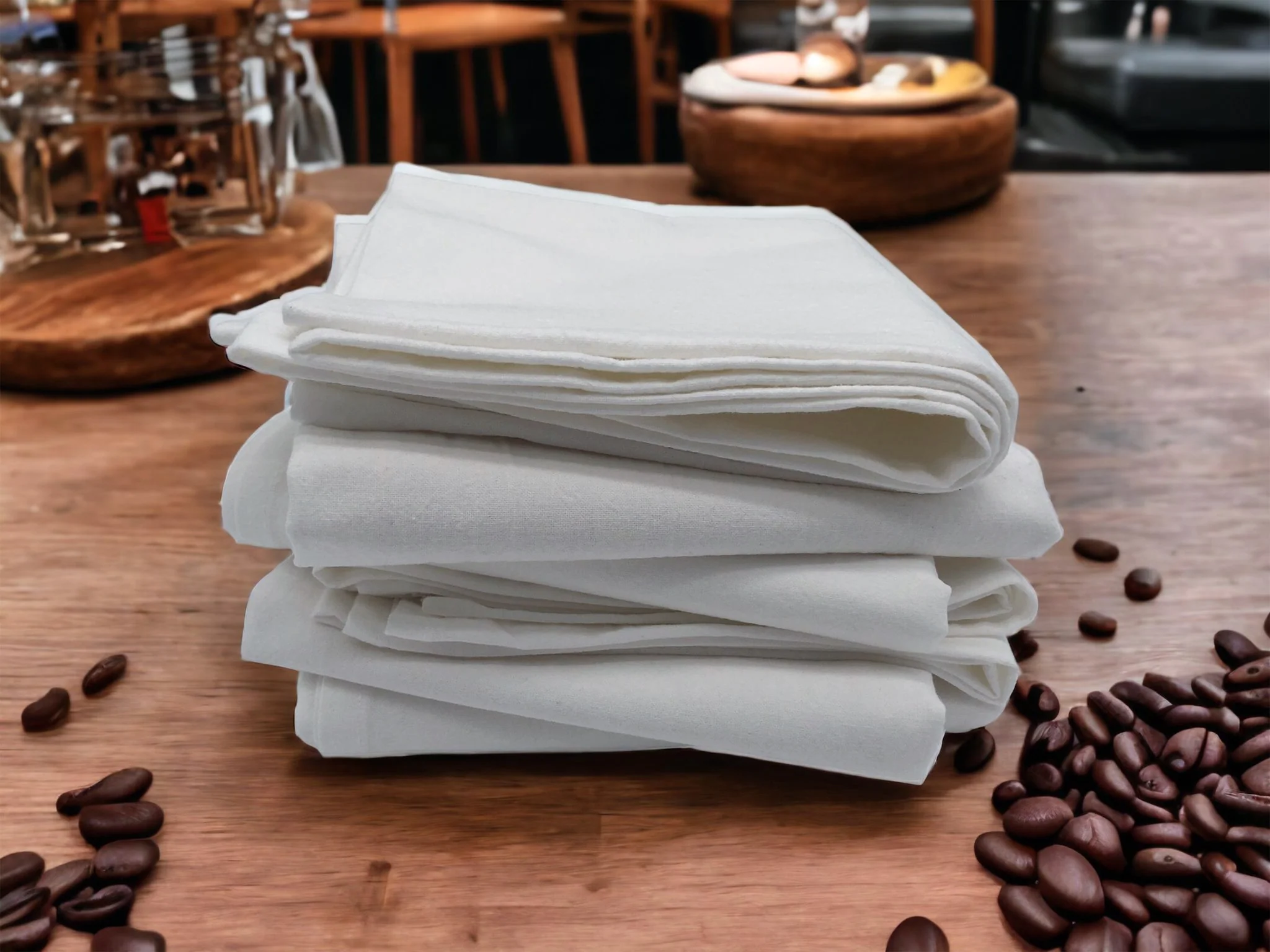 Flour sack towels as cheesecloth alternative