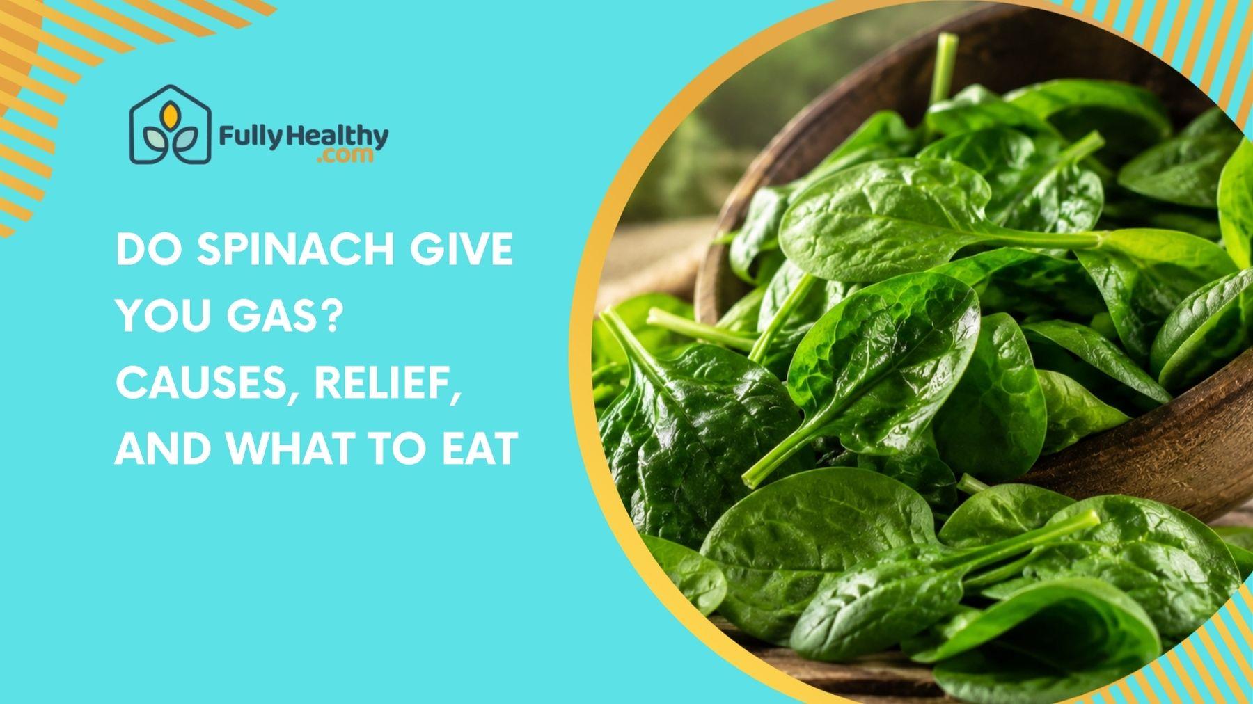 Do Spinach Give You Gas? Causes, Relief, and What to Eat