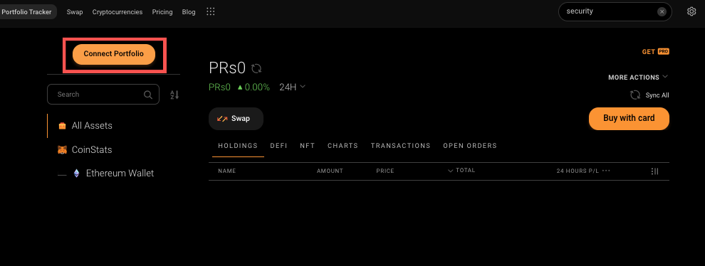 investors can connect portfolio