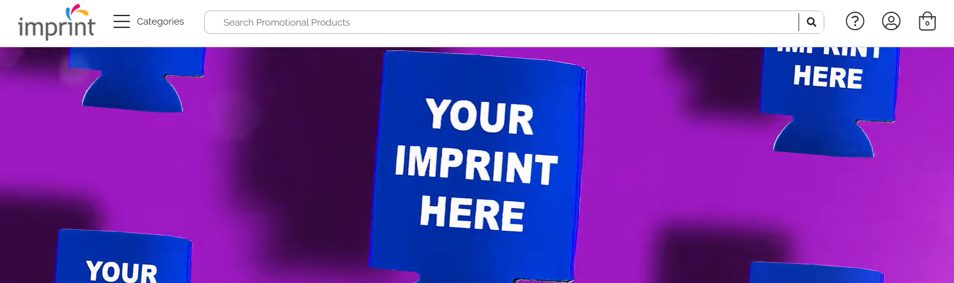 Imprint banner