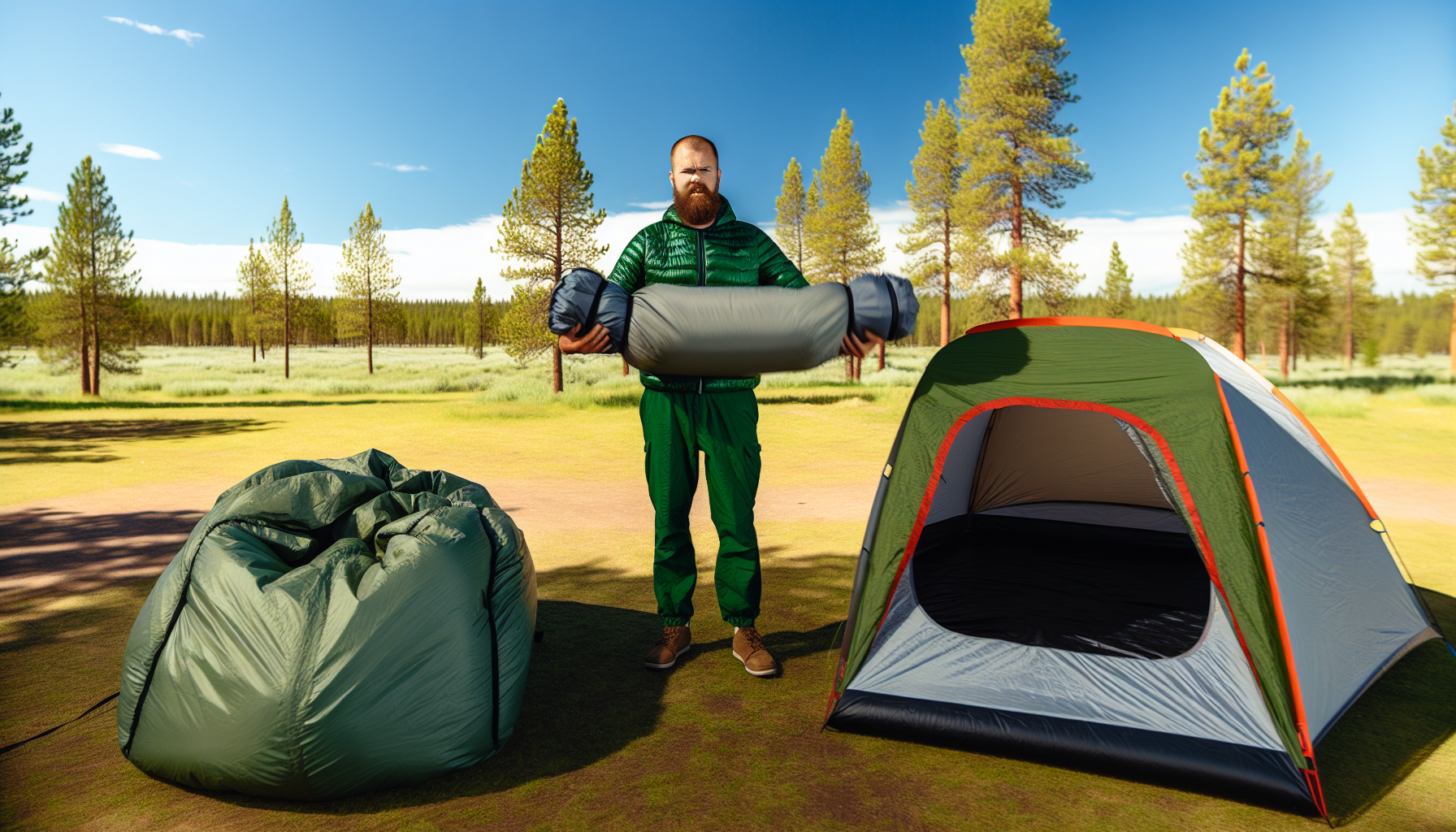 Comparing the portability of inflatable tents and traditional pole tents