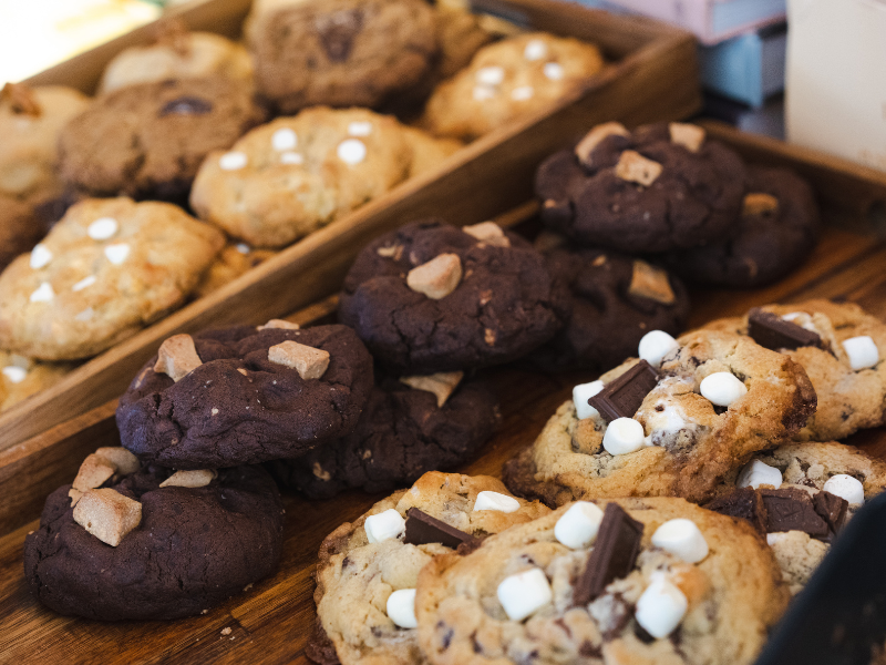 Chewy Marshmallow Cookies