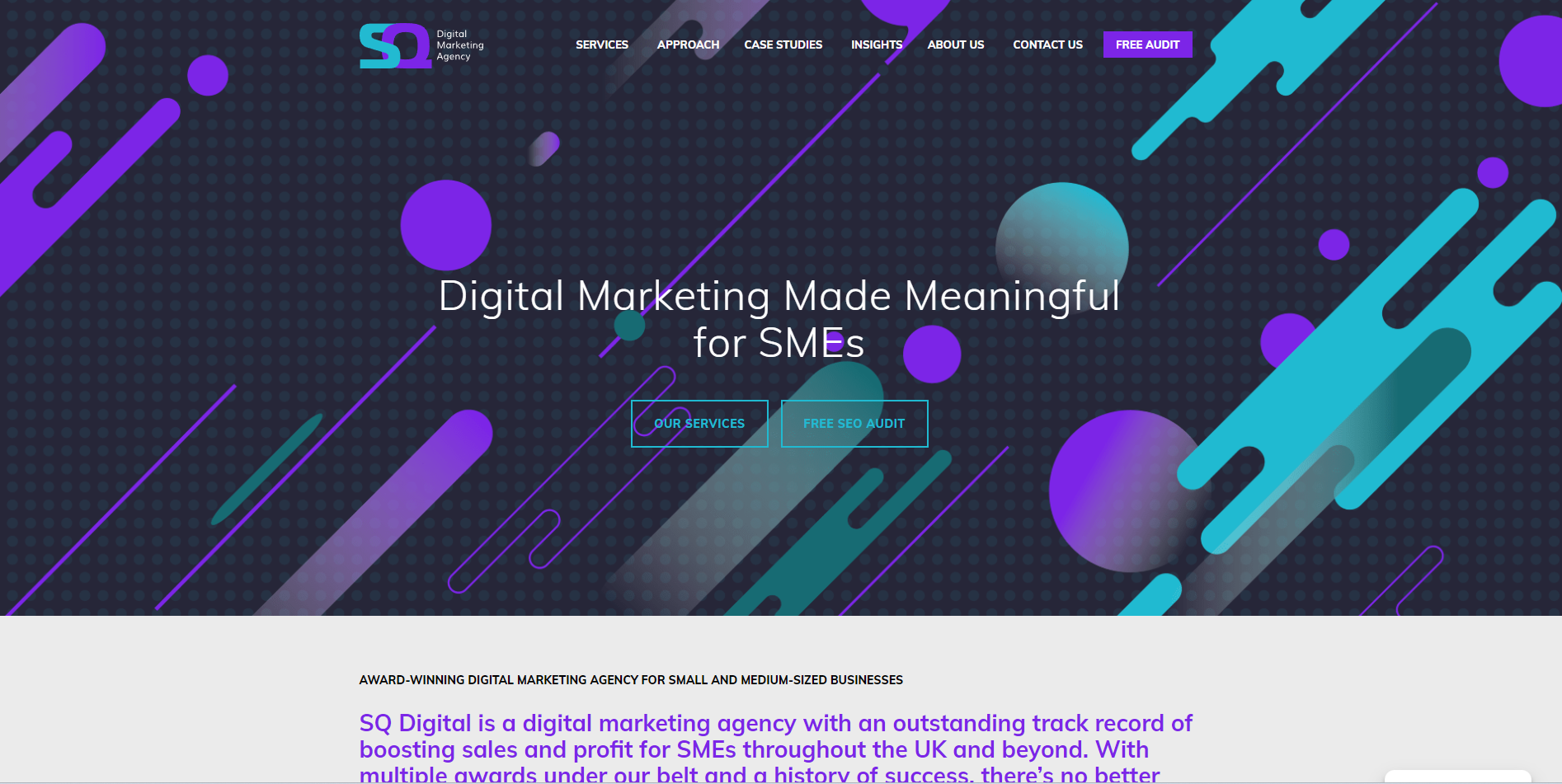 SQ Digital Marketing made meaningful for SMEs