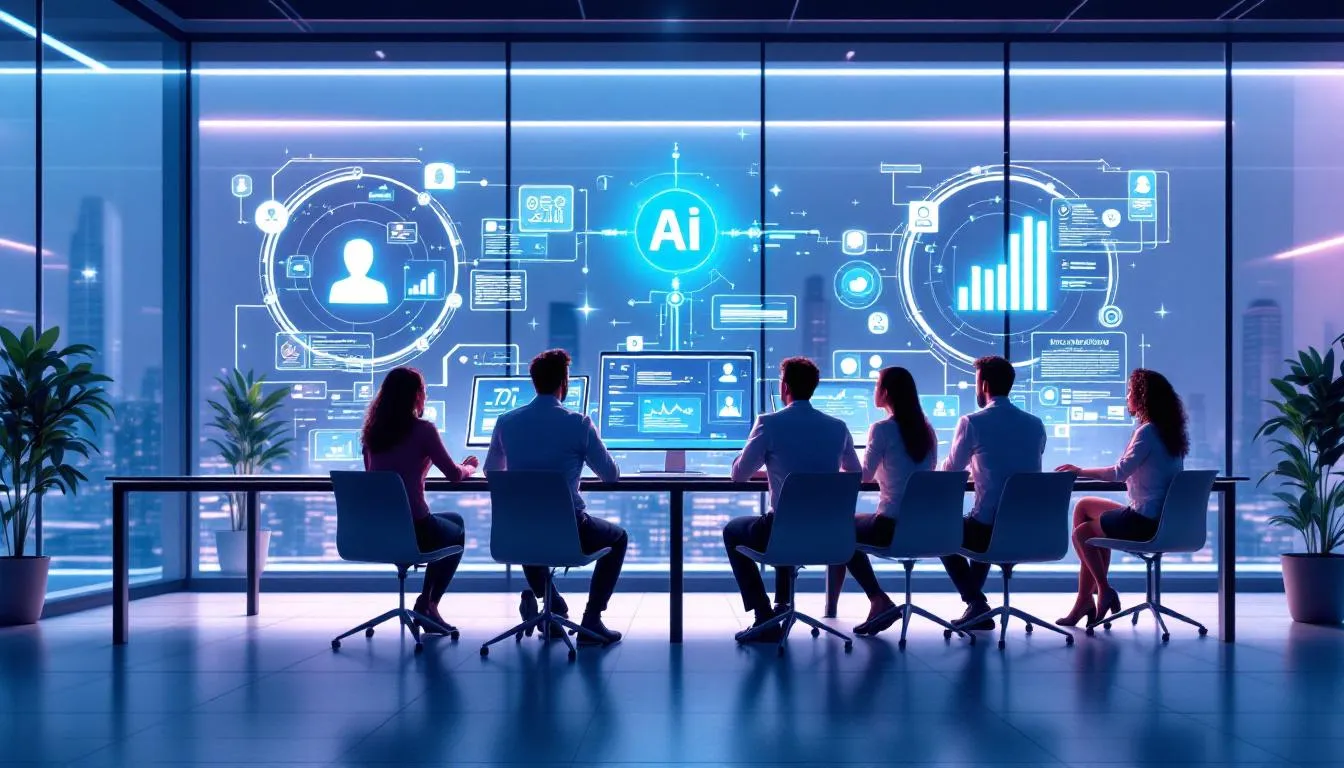 An image representing the challenges in implementing AI recruiting.