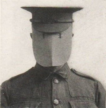World War I facial protection