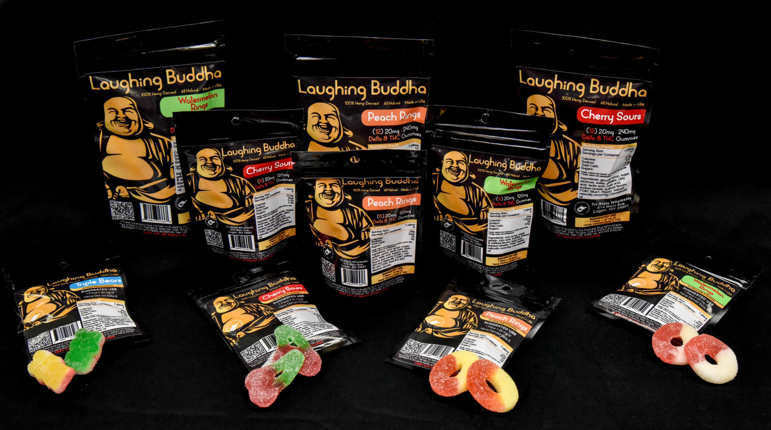 Laughing Buddha Delta 8 THC products