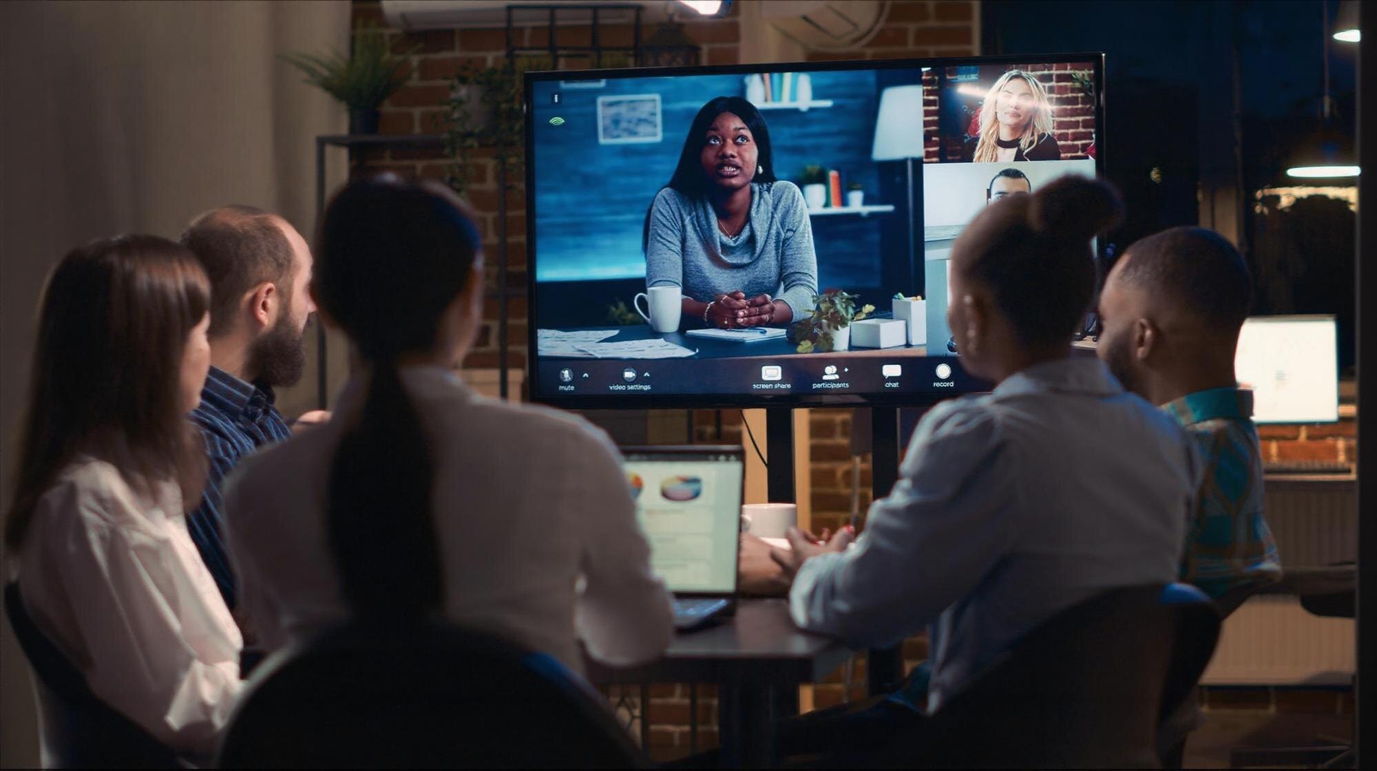 Video meetings for remote teams
